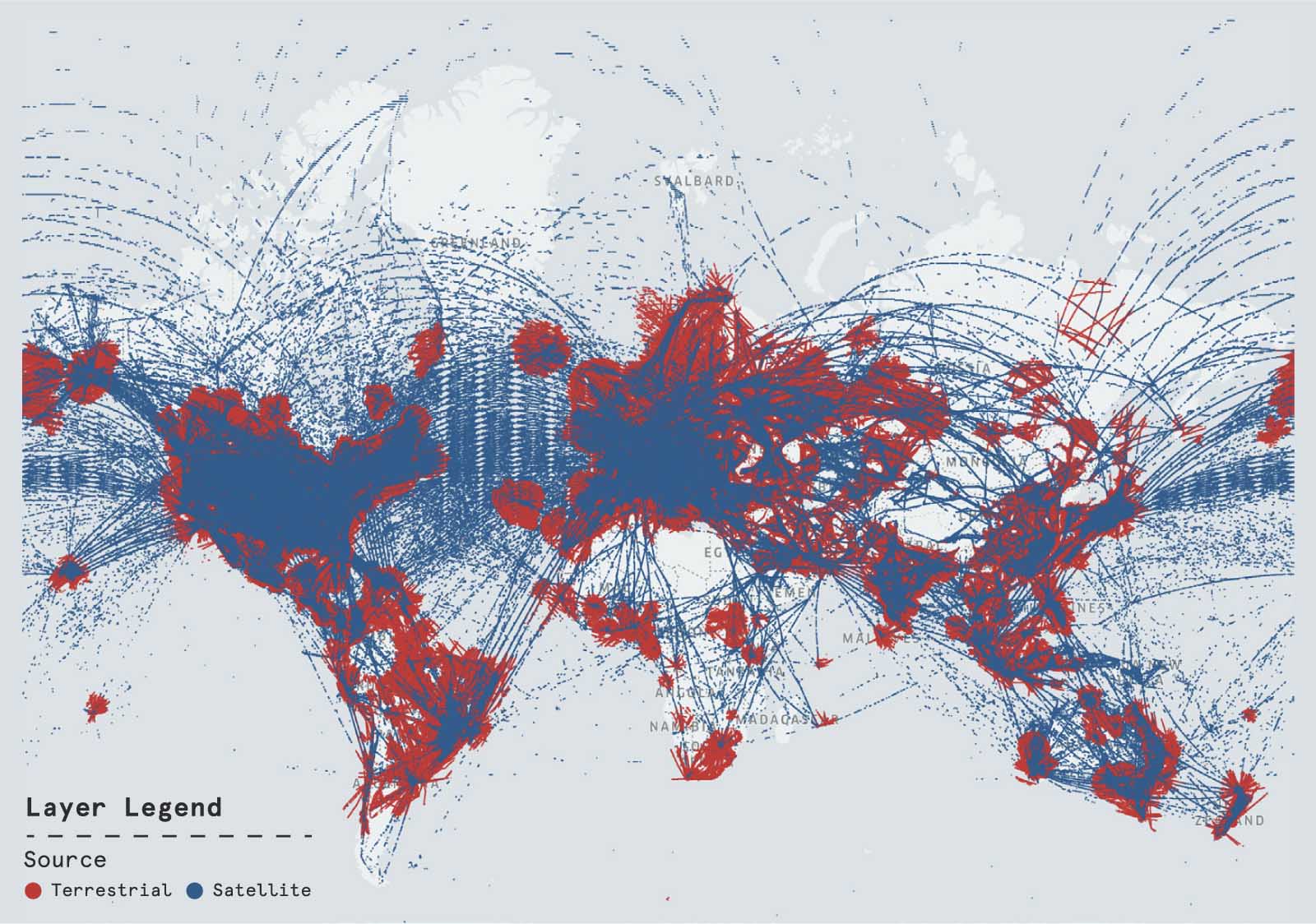 ADS-B globe