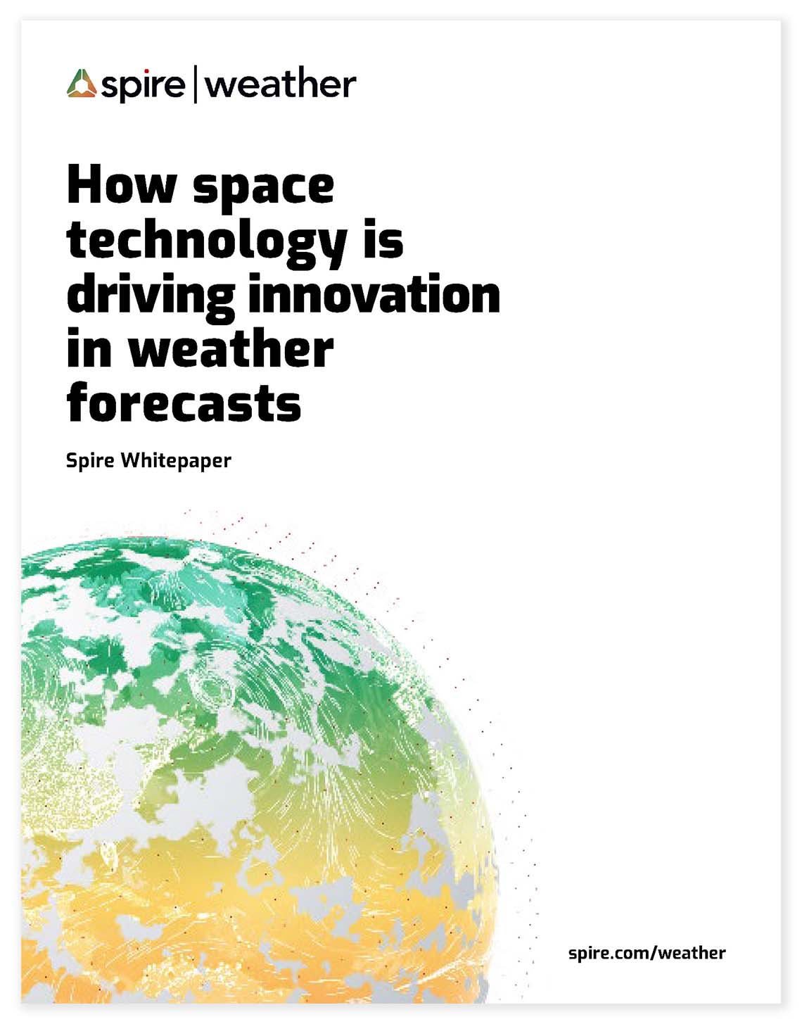 Spire Weather whitepaper - global weather awareness cover