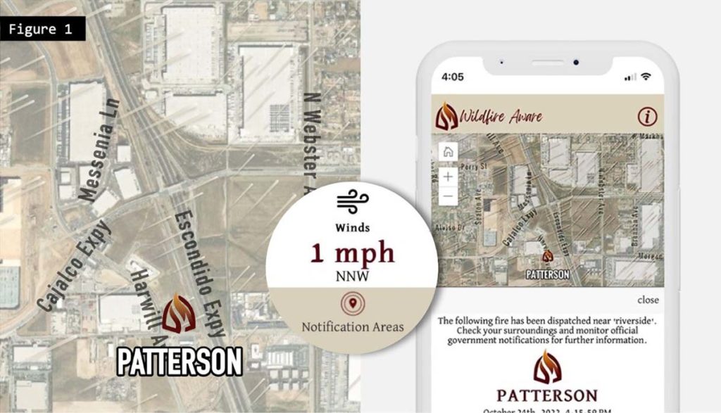 Wildfire Aware: mobile notification application